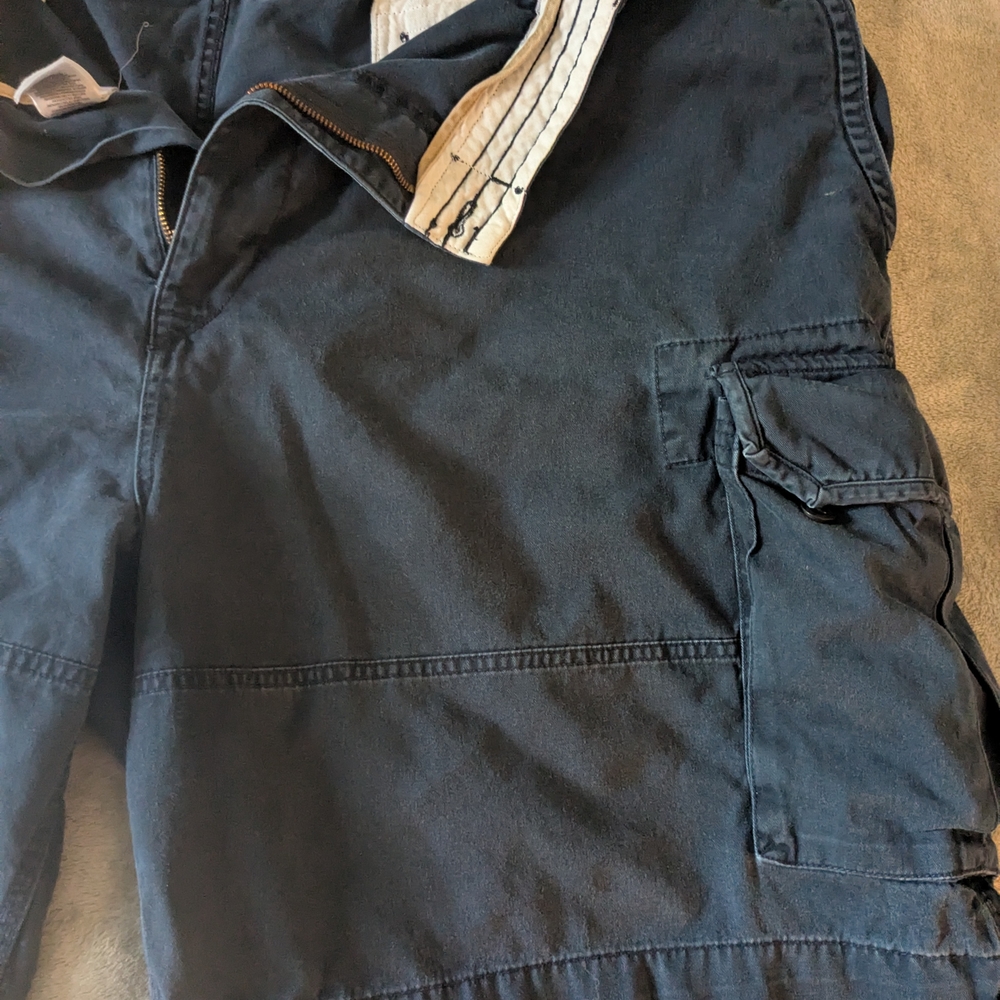 Navy Cargo Pants